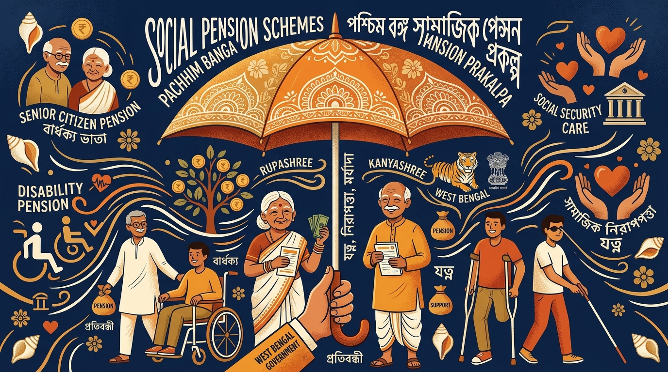 Samarth Social Pension Scheme List West Bengal India